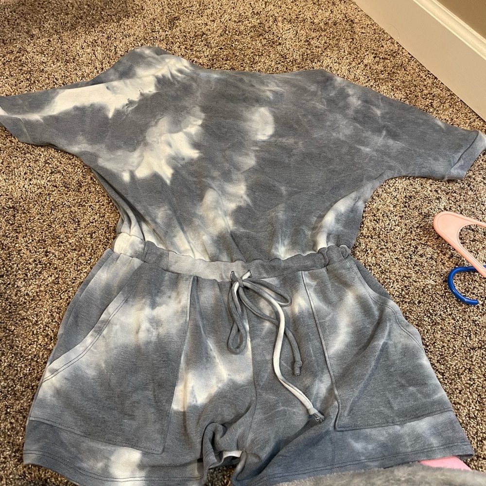 Off the shoulder romper size small